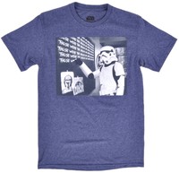 Star Wars Tee Shirt Storm Trooper Droids Disneyland Mens Authentic Blue Small on sale Star Wars Tee Shirt Storm Trooper Droids Disneyland Mens Authentic Blue Small on sale