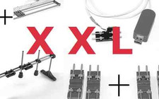 XXL-Paket Rollenprüfstand H0 von KPF-Zeller, 12 Laufkatzen - inklusive Speed-Cat