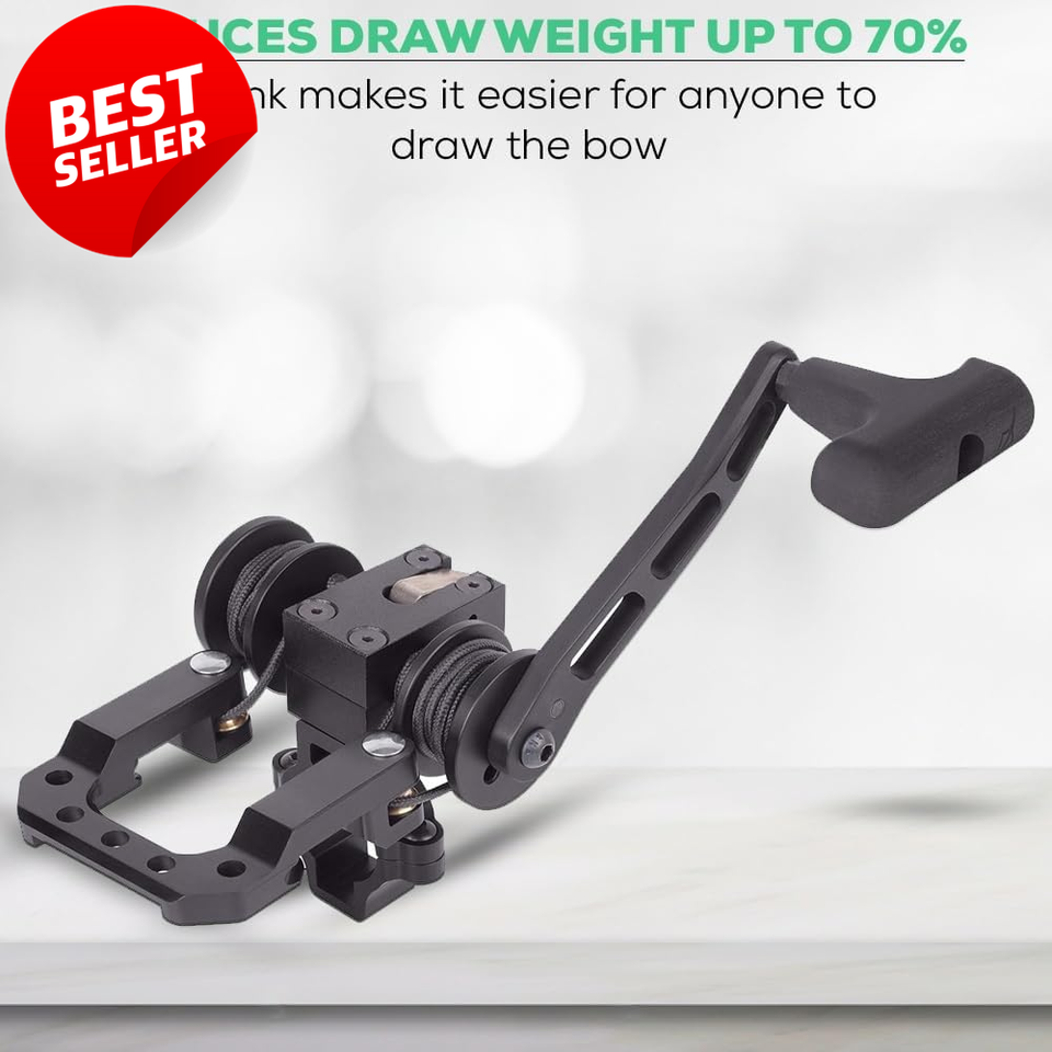Crossbow Rope Cocking Device AXCCRANK Power Draw Aid Archery US | eBay