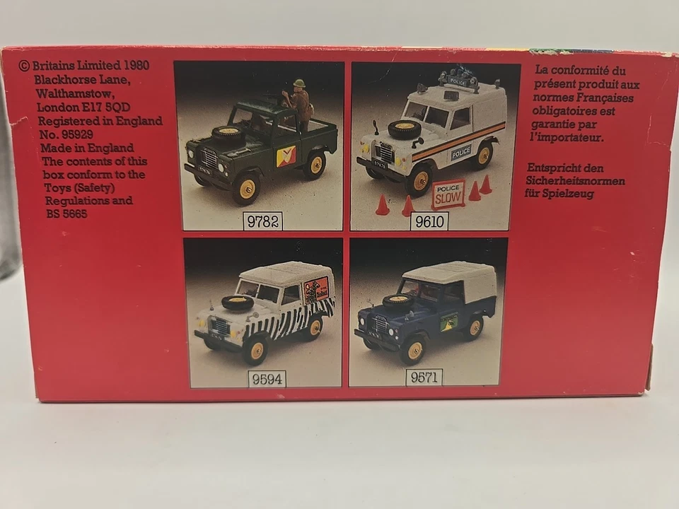 Land Rover militar británico de la Segunda Guerra Mundial británico #9782 1900 modelo nuevo en caja  Foto 4 de 4