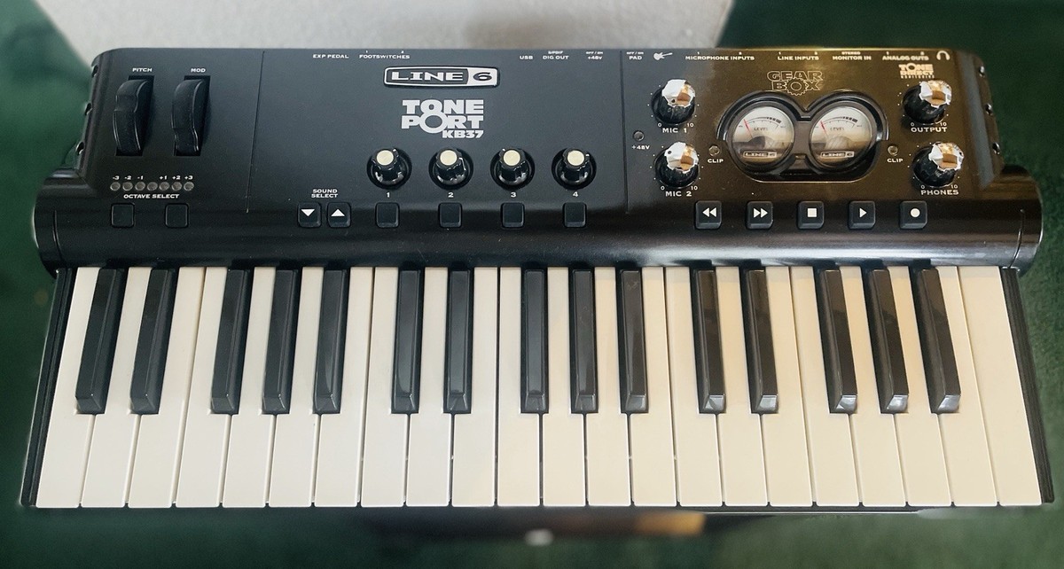 Line 6 TonePort KB37 Digital Recording Interface for sale online