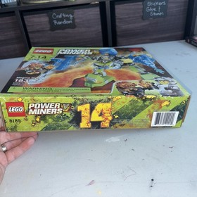 Lego Power Miners #8189 Magma Mech Retired & Sealed    183 pieces!