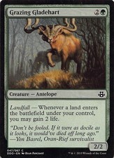 Grazing Gladehart DDO 47 Normal English NM - MTG