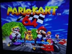 N64 Nintendo 64 Console + 3 CONTROLLERS + Mario Kart & Super Smash Bros Original
