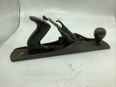 Stanley Bailey No 5 Plane Made In USA Victory Blade Smooth Sole High Knob Tool