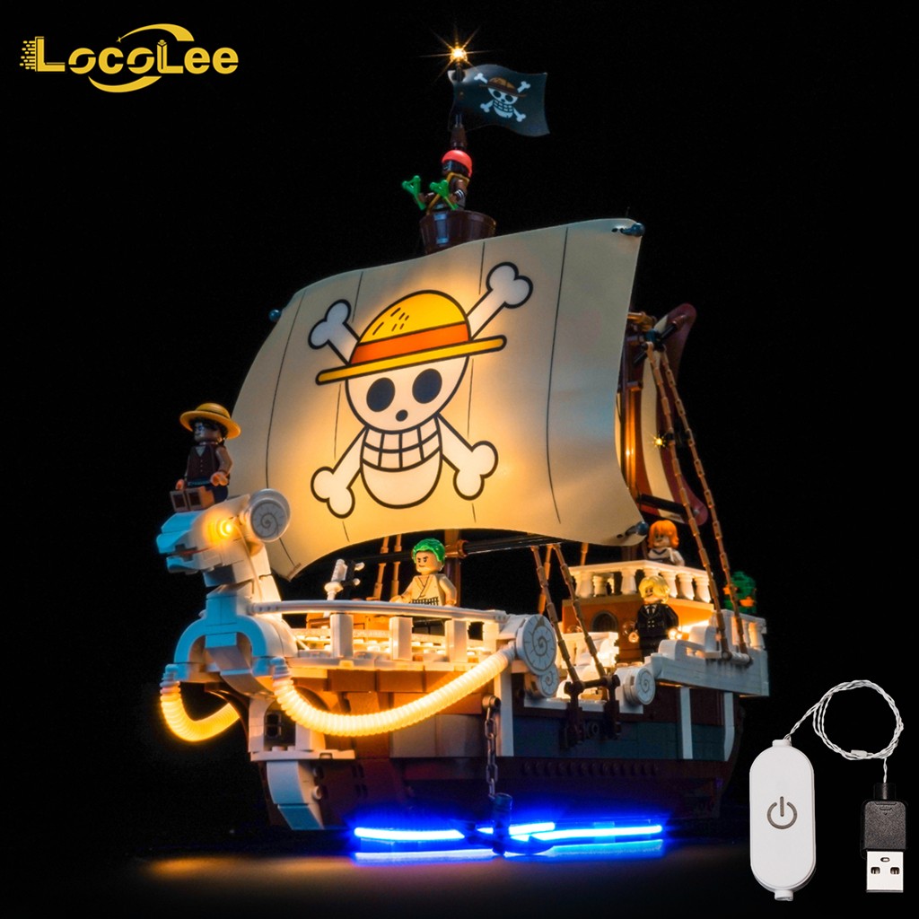 LocoLee Kit Luci LED per LEGO 75639 La Nave dei Pirati Flying Lamb Light Set