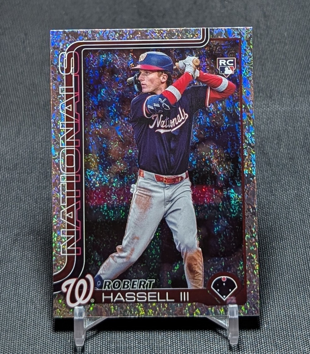 Robert Hassell III Holo Foil Rookie RC 2025 Topps Update Card #US109 Nationals