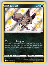 nickit pokemon card - Sword & Shield - Shining Fates - Astral Radiance Singles Pokemon Champions Path Single Card