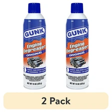 Gunk EB1CA Engine Degreaser, Penetrant, 15 oz, 2Pack