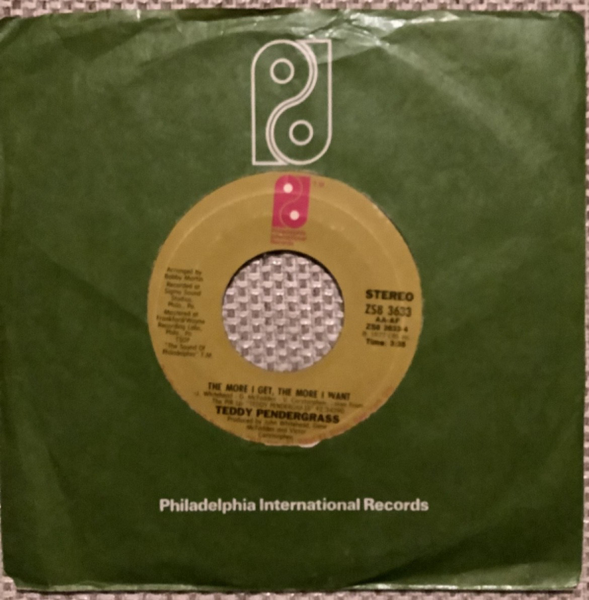 photo of Northern Modern Soul Teddy Pendergrass The More I Get Ex