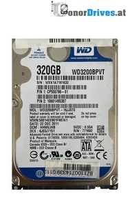 Western Digital WD3200BPVT-16JJ5T0 - 320 GB - SATA - PCB 2060-771820-000 Rev. A*