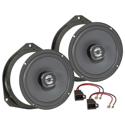 Hertz X 165 Lautsprecherset passt für Opel Astra H Corsa D Corsa E 165mm Koax