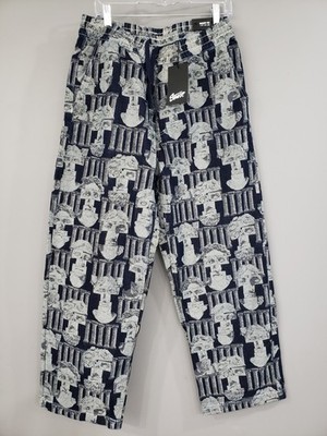 NEW Pull and Bear Jogger Jeans Mens Medium Loose Baggy 90s Da Vince Wearable Art