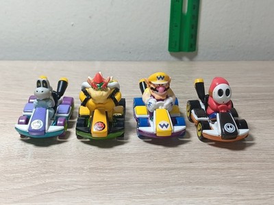 4-PK DRY BONES Super Mario Kart Hot Wheels Bowser Wario Shy Guy Standard