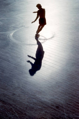 Tenley Albright Skates On The Ice 1955 Old Figure Skating Photo 7