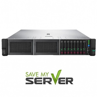 HP Proliant DL380 G10 Server 2x 6138 = 40 Cores P408i 128GB RAM 2x NEW 500GB SSD