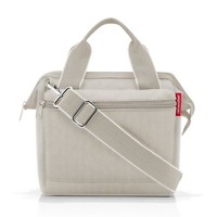 Reisenthel Allrounder Cross UmhäNgetasche Tasche Cross Herringbone Sand MQ6049