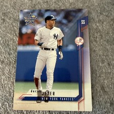 2001 Leaf Rookies & Stars #2 Derek Jeter Yankees HOF