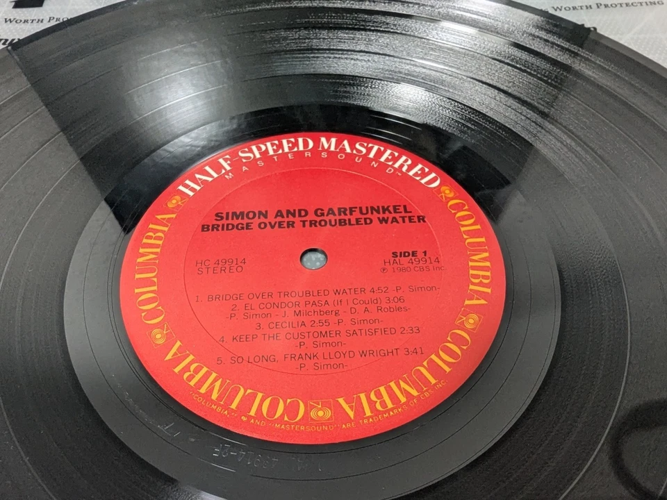 Simon & Garfunkel "Bridge Over Troubled Water" 1/2 Speed Mastered EX/VG+ - Image 4 of 4