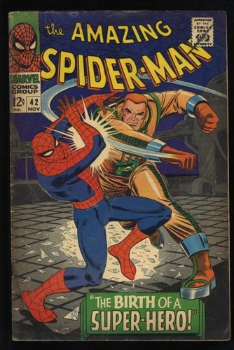 Amazing Spider-Man #42 GD+ 2.5 Romita Cover! 1st Mary Jane! Marvel 1966