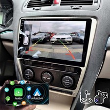 F&uuml;r Skoda Octavia 2 2004-2013 2+64G Android 15 Autoradio Carplay BT GPS Navi KAM