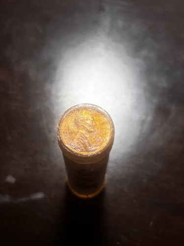 1954-S Lincoln Wheat Penny Cent BU Roll Sealed Plastic Gem Bu Us Coins Copper