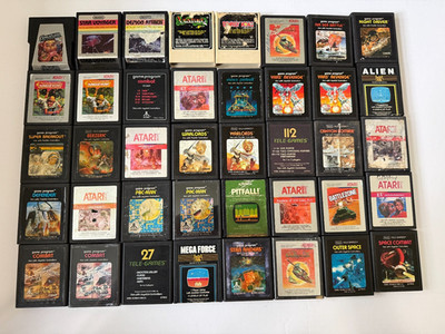 Atari 2600 games lot - You pick your games - Untested