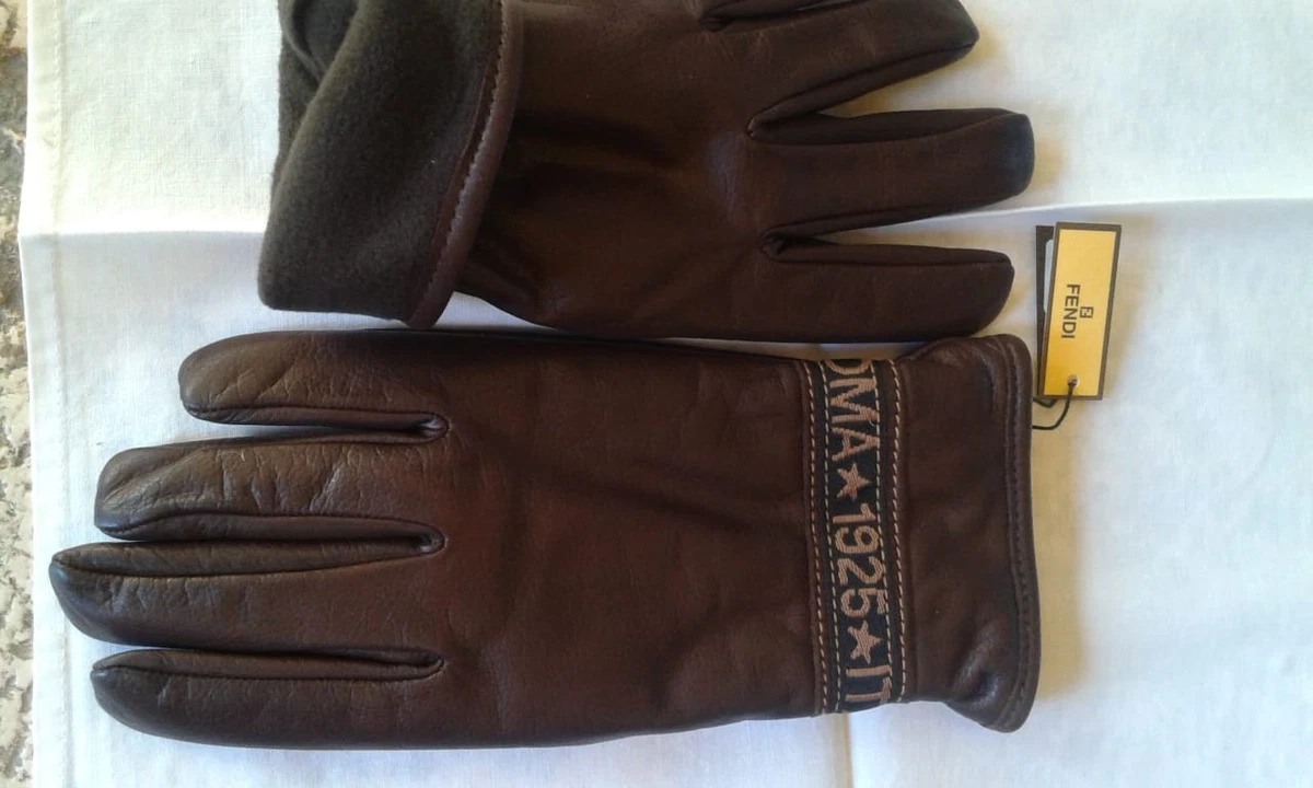 Fendi Gloves & Mittens for Men for sale | eBay