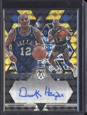 Derek Harper 2022-23 Panini Mosaic CM-HAR Mosaic Choice Black Gold 7/8