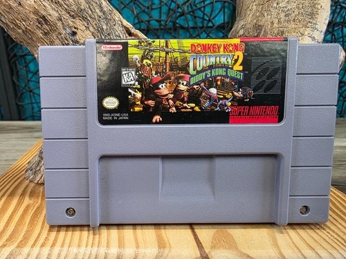 New ListingDONKEY KONG COUNTRY 2 DIDDY'S QUEST Super Nintendo SNES Tested Works Cartridge