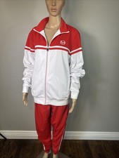 Sergio Tacchini Mens Full Zip Hoodie With Pants Size L