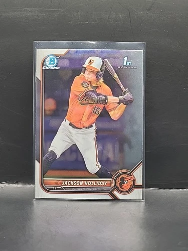 2022 Bowman Draft Jackson Holliday Chrome 1st #BDC-168 Orioles