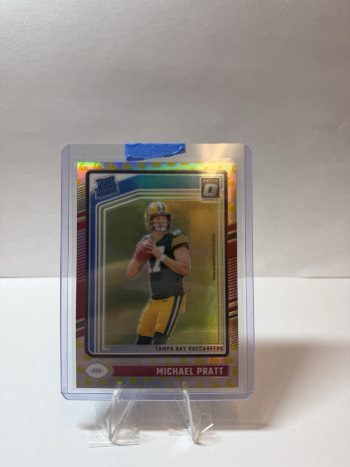 2024 Panini Donruss Optic - Rated Rookie Michael Pratt #280 Flex Prizm /149 (RC)