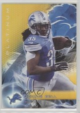 2015 Topps Platinum Veterans Gold Joique Bell #27 u8q