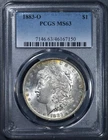 1883-O $1 MORGAN SILVER DOLLAR KM# 110 PCGS MS 63 A6477