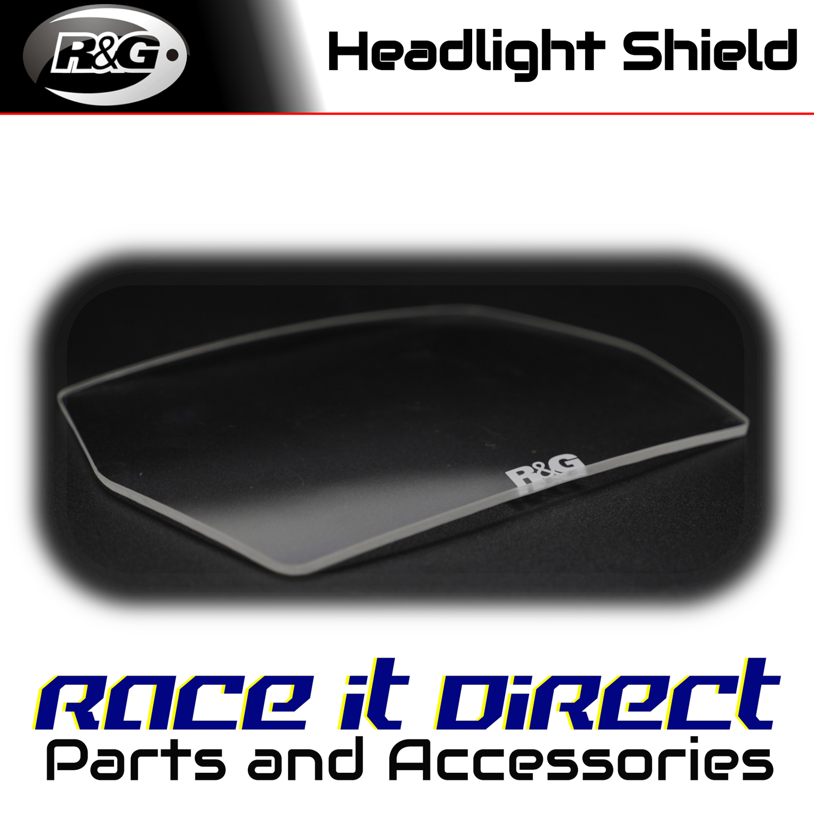 R&G - HLS0130CL - Headlight Shields