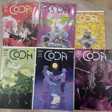 Coda 1-5 Full Run 2023 With Variant Cover 5 OOP VHTF