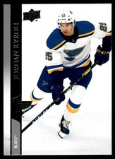 2020-21 UPPER DECK HOCKEY CARD JORDAN KYROU #622 ST. LOUIS BLUES 7327