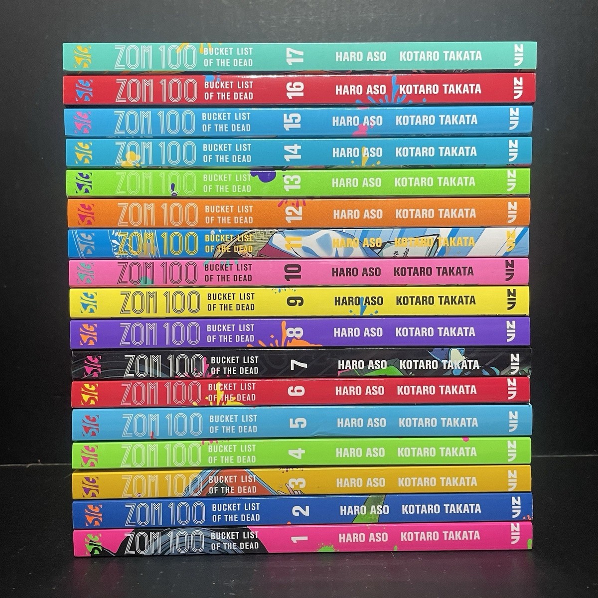Zom 100: Bucket List of the Dead Manga Volumes 1-17 Brand New