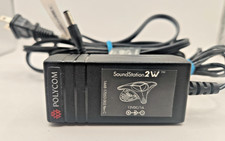 Genuine Polycom Sound Station 2W AC Power Adapter 12V 1A Tested