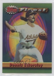 1994 Topps Finest Refractor Dennis Eckersley #206 HOF