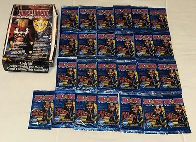 1995 COLLECTORS EDGE JUDGE DREDD THE EPICS TRADING CARDS FACTORY 25ct SEALED