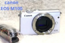 Canon EOS M100 Mirrorless Camera with Wi-Fi Image Transfer Excellent Condition