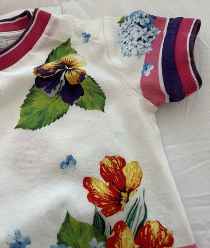 EUC Dolce & Gabbana Set mit Blumenmuster Top und Leggings 6-9 m - Bild 9 von 19