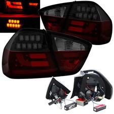 LED R�ckleuchten Rot Smoke Schwarz f�r BMW 3er E90 Limousine (03/2005�08/2008)