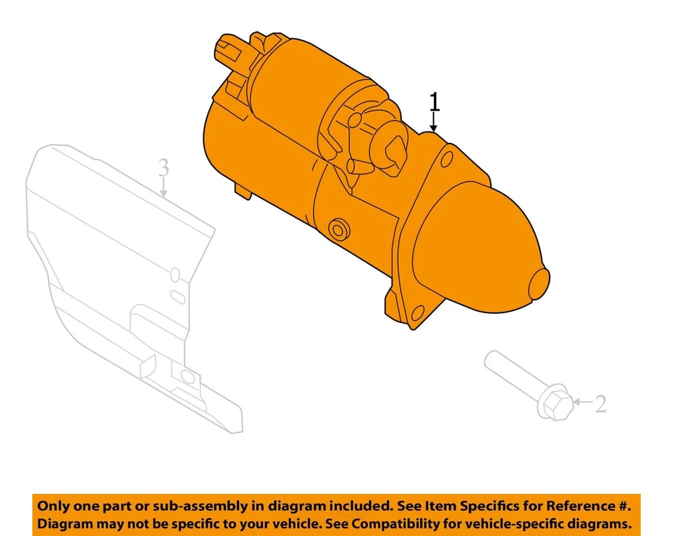 Kia Sorento 2014-2016 motor de arranque de coche solenoide OEM G7IJG Foto 3 de 4