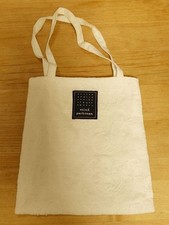 mina perhonen Mini Tote Bag White Cotton Linen Spring Summer Authentic