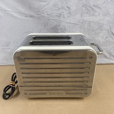 Dualit Architect CAT2 Toaster 2 Slice Silver & Cream With Bagel Function Working