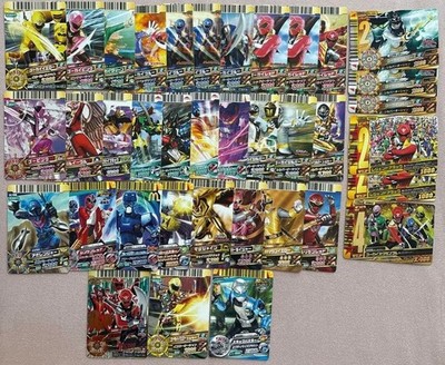Dice-O DX Sentai Hero Card Set 37 Cards Rare Card Gokaiger