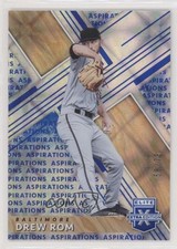 2019 Panini Elite Extra Edition Aspirations Blue 58/75 Drew Rom #173 1b3